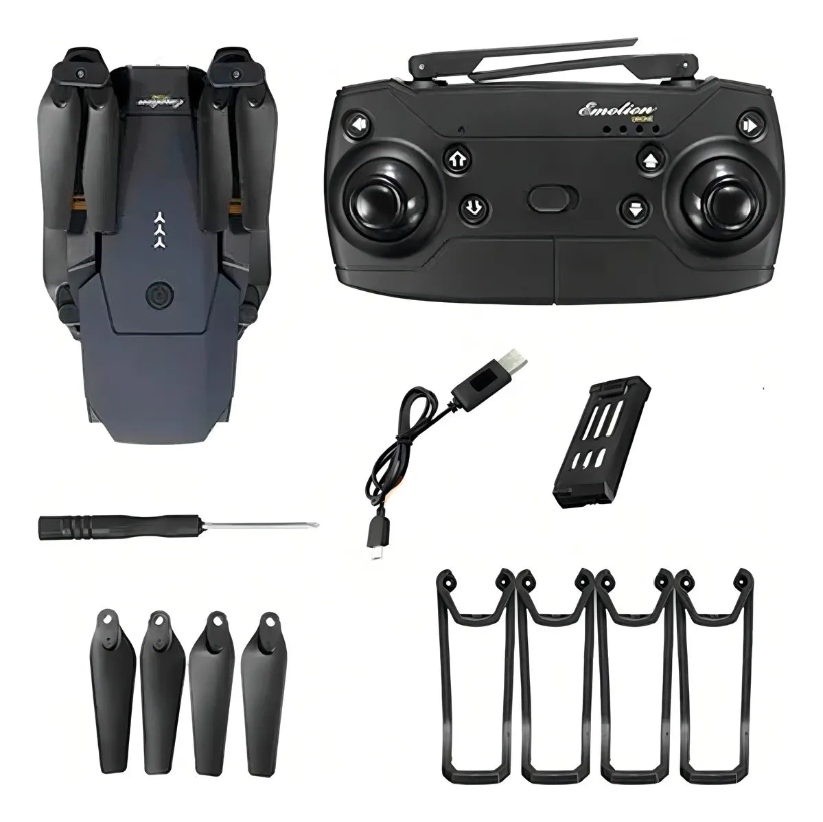 DRONE 998 PRO con doble cámara 4K y conexión WiFi