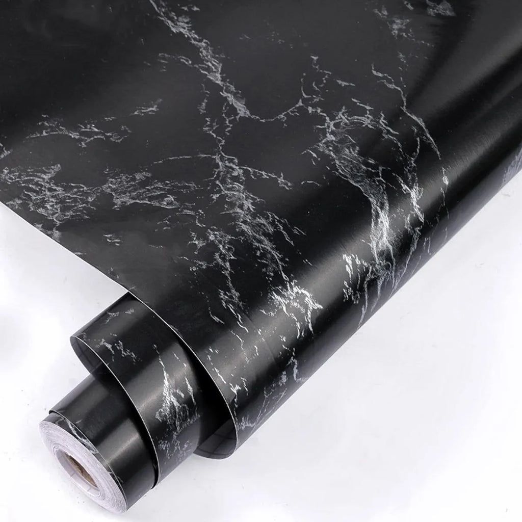 Papel Adhesivo Para Pared negro esponjoso