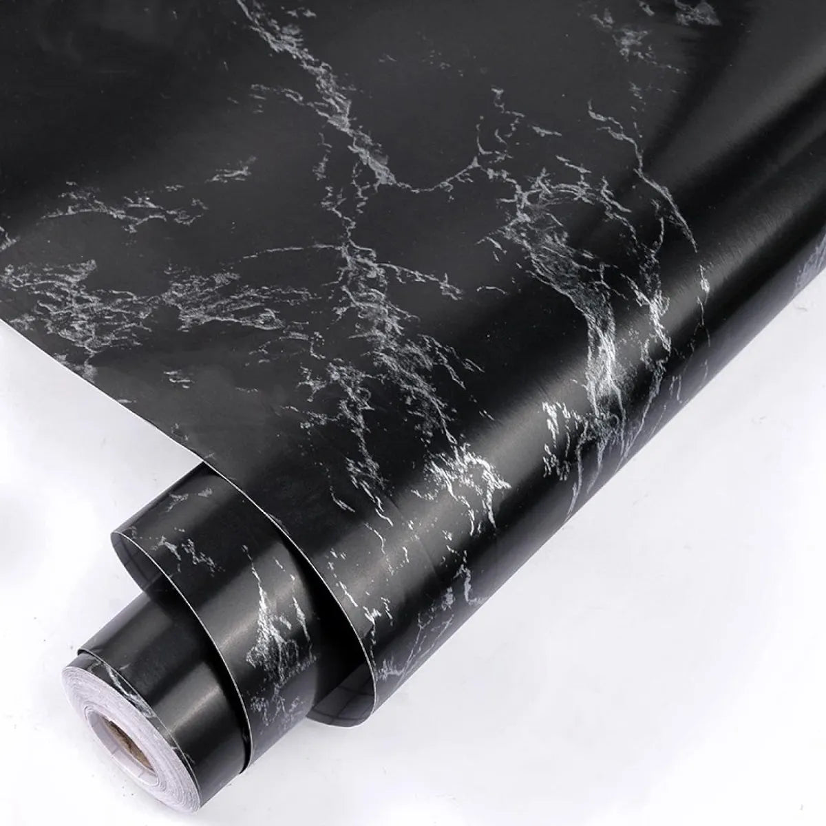 Papel Adhesivo Para Pared negro esponjoso