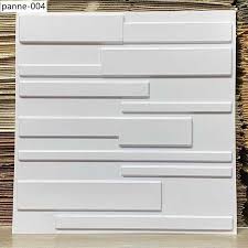 Paneles Grafito blanco3D Adhesivos x 4 Unidades